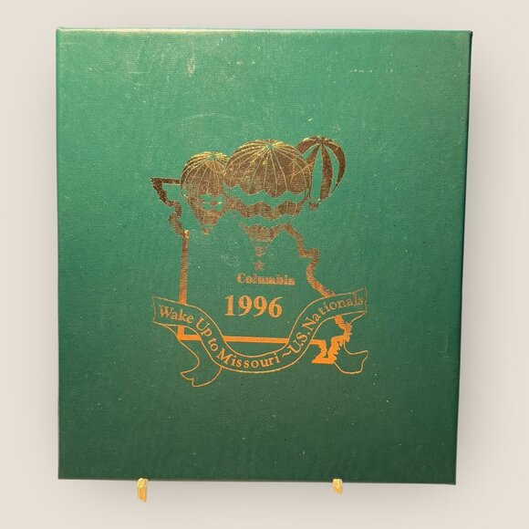 Vintage 1996 Columbia Missouri Balloon Ornament Wake Up To Missouri US Nationals - Picture 3 of 4